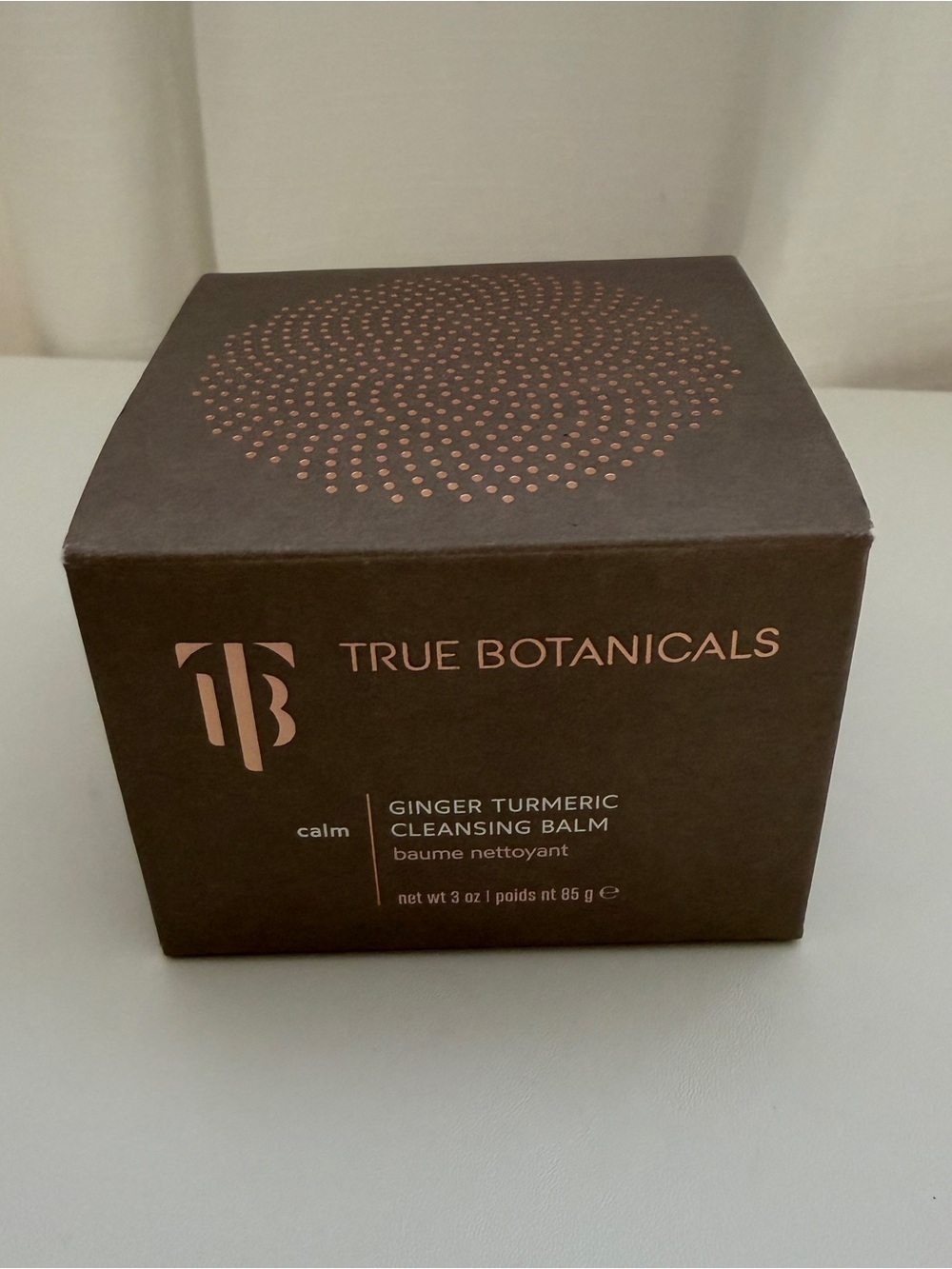 New True Botanicals Ginger Turmeric Cleansing Balm 3oz